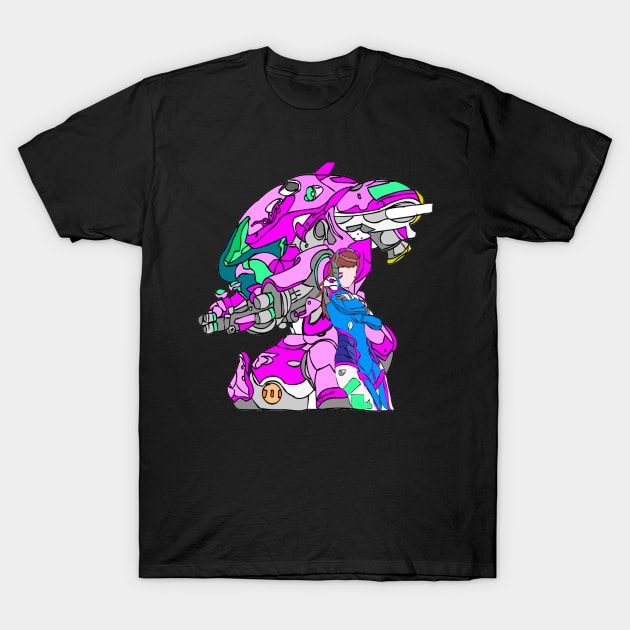 D-va T-Shirt by Materiaboitv